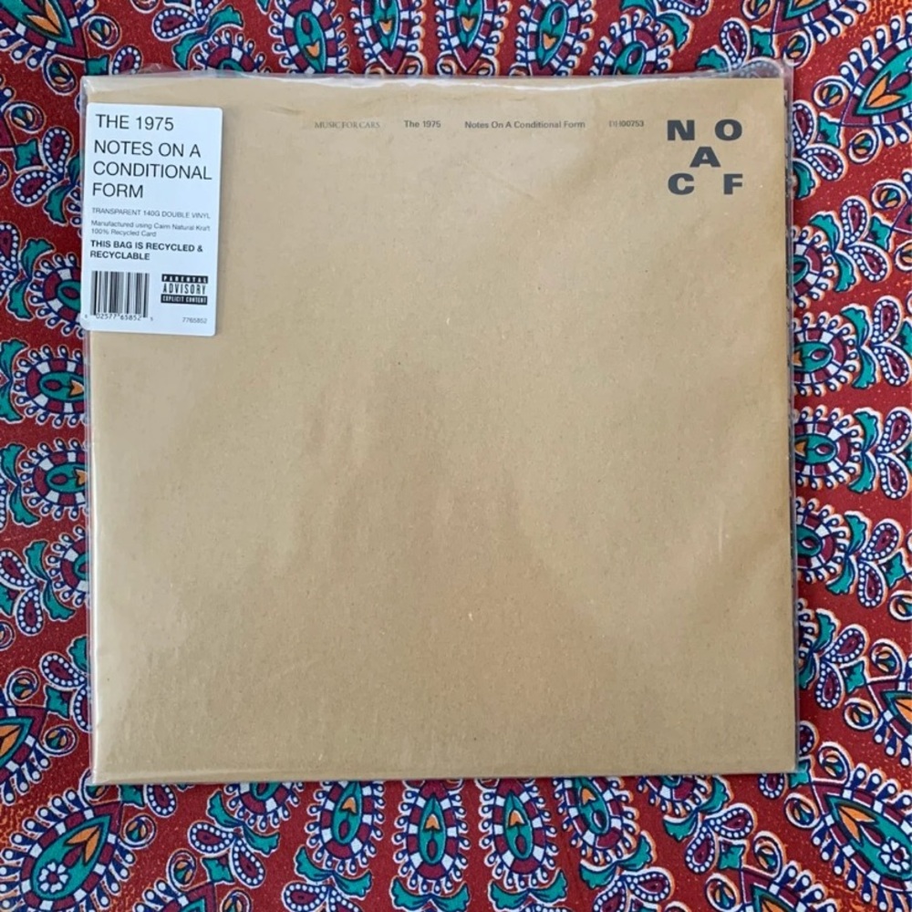 The 1975 NOACF Vinyl Record Clear LP